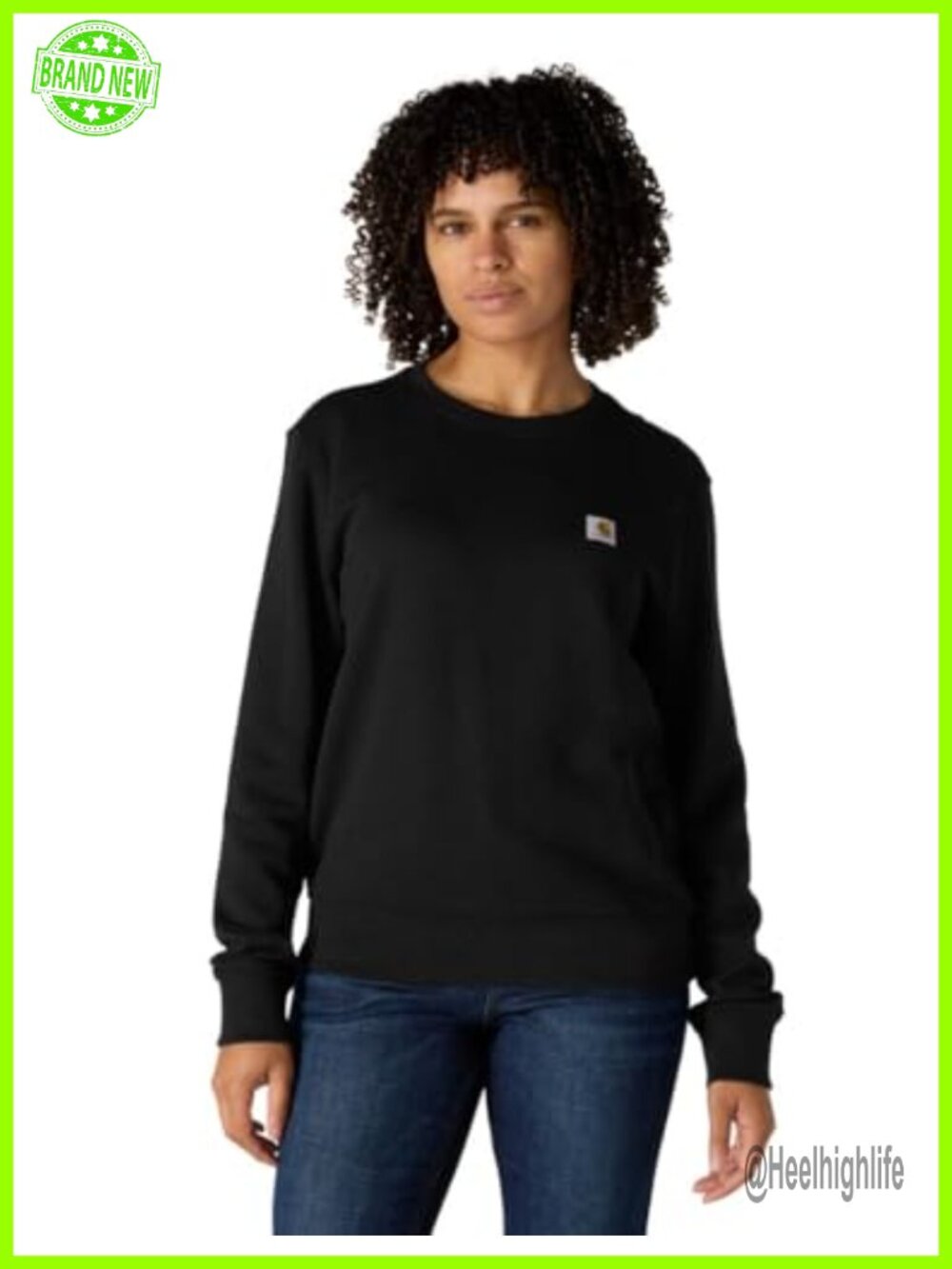 Relaxed Fit Midweight French Terry Crewneck Sweatshirt